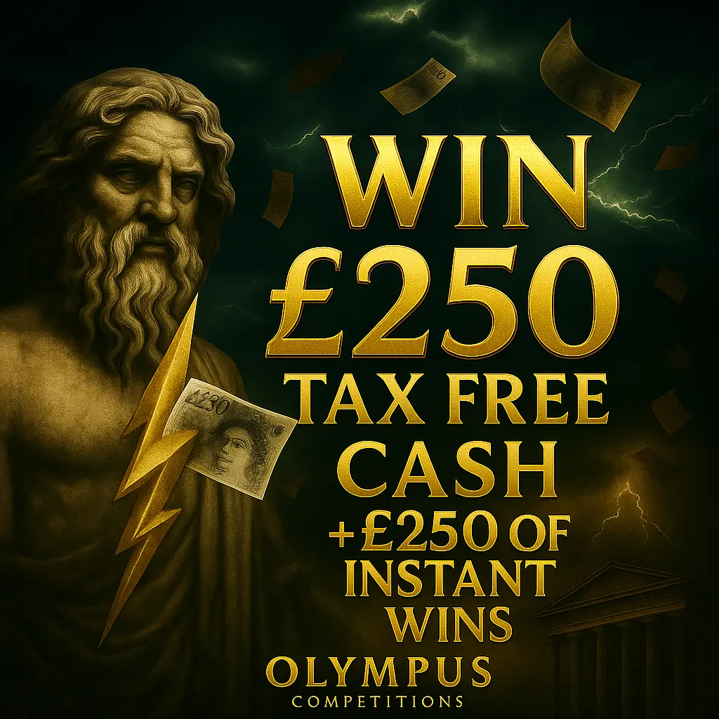 Win £250 Cash + £250 Instant Win Pot