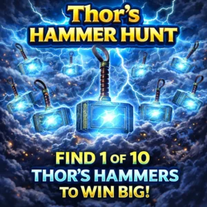 Thors Hammer Hunt 10 Hammer to find