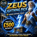 Zeus Lightning Pick - Win upto £500