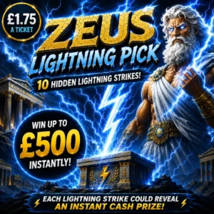 Zeus Lightning Pick - Win upto £500