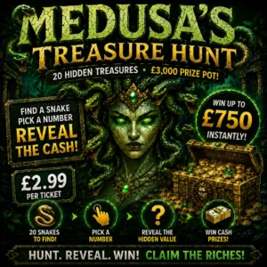 medusa find a snake to win big
