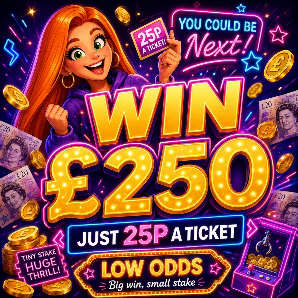 Win £250 Tax Free Cash