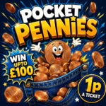 Pocket Pennies win upto £100 for 1p