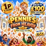 Pennies from heaven win £100 for just 1p