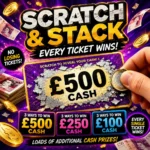 Scratch & Stack - Every ticket wins