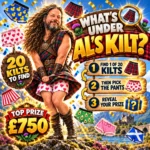 Win upto 750 whats under als kilt - find a kilt to win