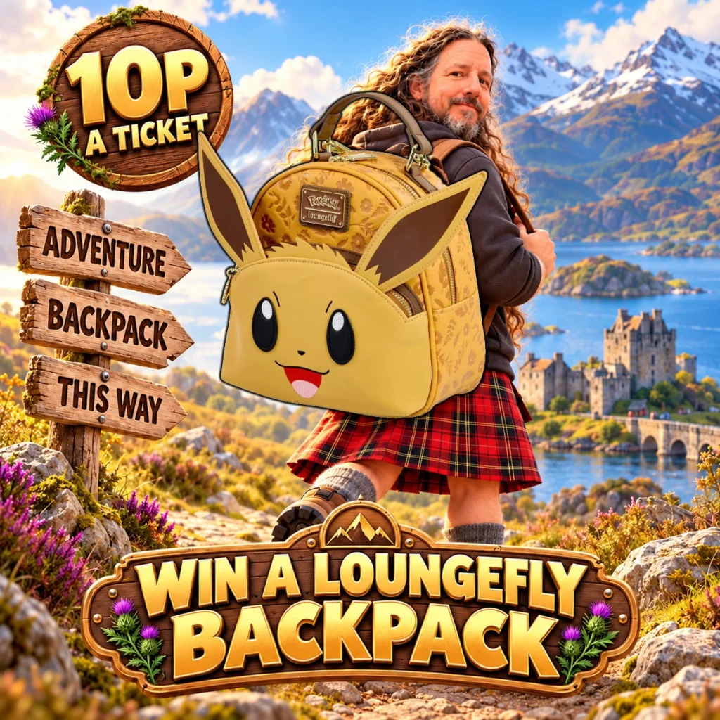Win a Loungefly x Pokémon Eevee Backpack